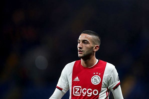 Ajax's Hakim Ziyech could be a much more realistic target for Chelsea in January
